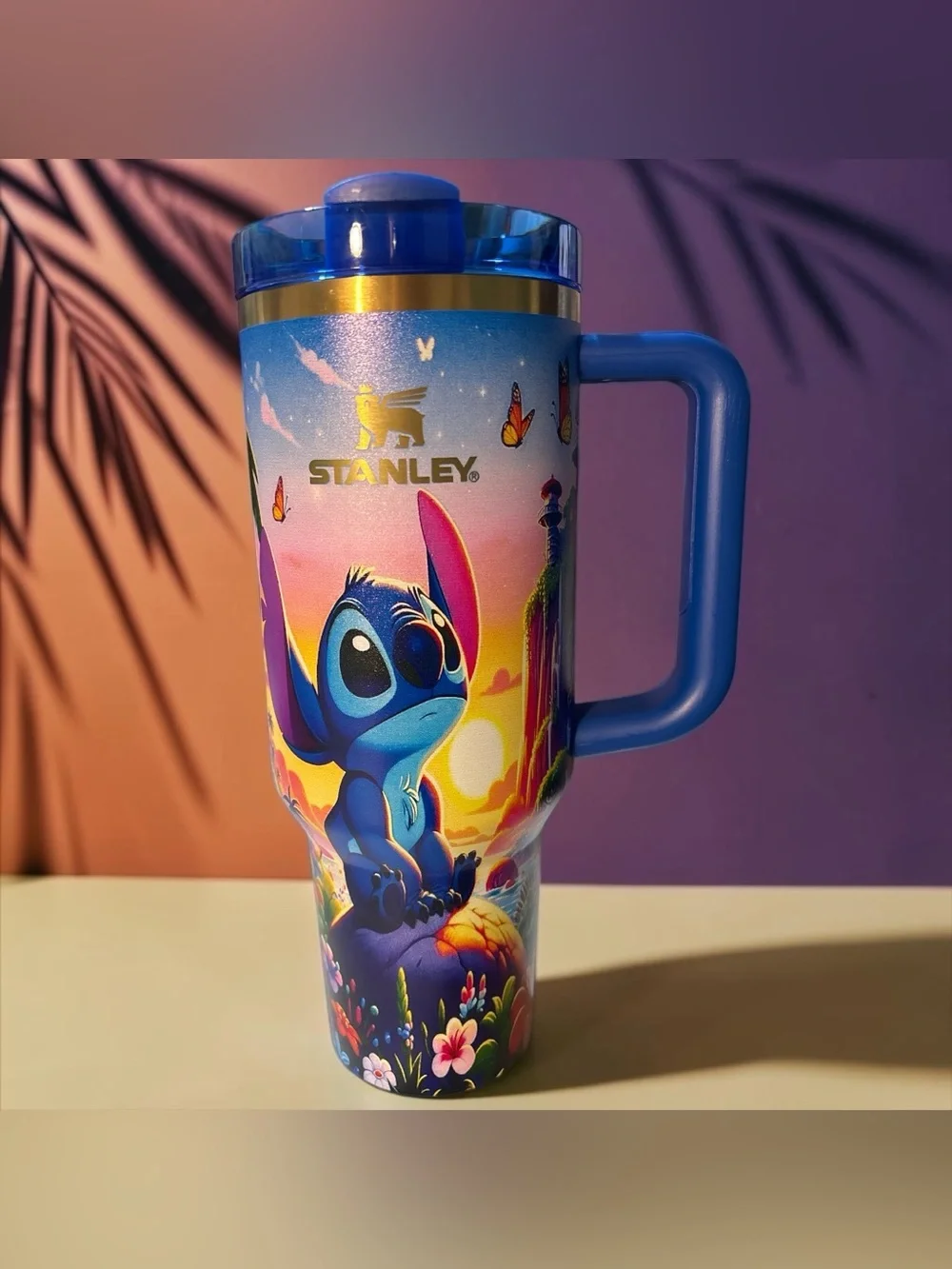 NIB Stanley 40oz Stitch Special Edition Tumbler with Gift Box Set! - Picture 4 of 9